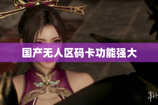 国产无人区码卡功能强大