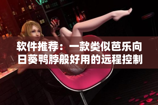 软件推荐：一款类似芭乐向日葵鸭脖般好用的远程控制软件