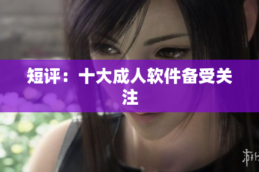 短评：十大成人软件备受关注