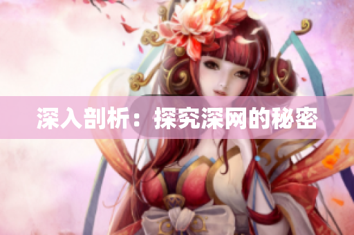 深入剖析：探究深网的秘密