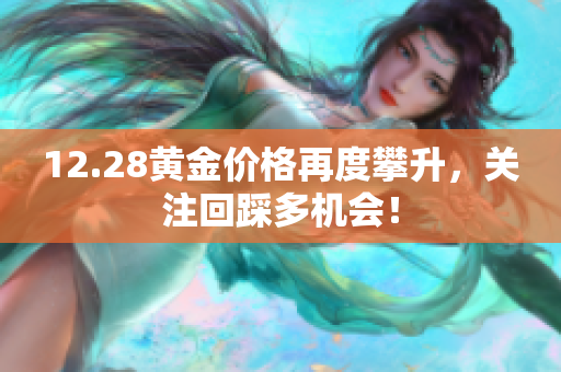 12.28黄金价格再度攀升，关注回踩多机会！