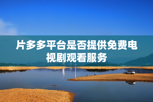 片多多平台是否提供免费电视剧观看服务