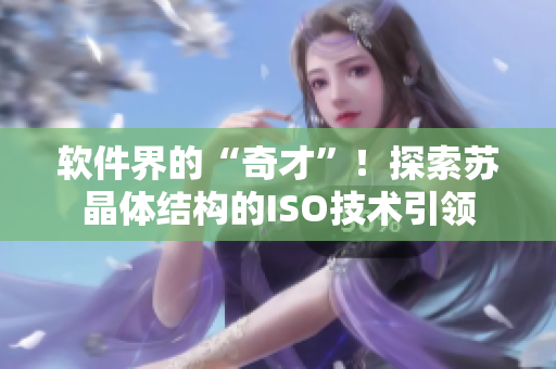 软件界的“奇才”！探索苏晶体结构的ISO技术引领