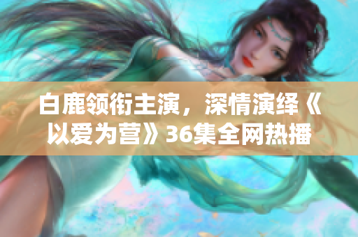 白鹿领衔主演，深情演绎《以爱为营》36集全网热播