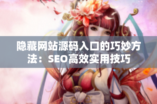 隐藏网站源码入口的巧妙方法：SEO高效实用技巧