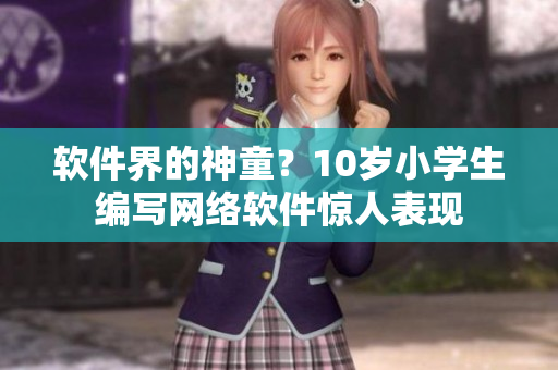 软件界的神童？10岁小学生编写网络软件惊人表现