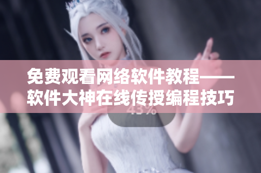 免费观看网络软件教程——软件大神在线传授编程技巧！