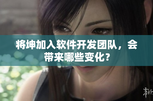 将坤加入软件开发团队，会带来哪些变化？