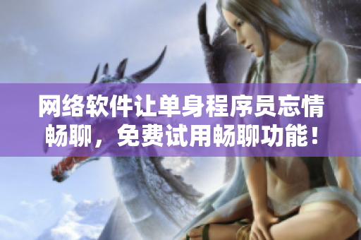 网络软件让单身程序员忘情畅聊，免费试用畅聊功能！