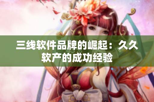 三线软件品牌的崛起：久久软产的成功经验