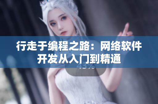 行走于编程之路：网络软件开发从入门到精通