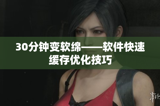 30分钟变软绵——软件快速缓存优化技巧