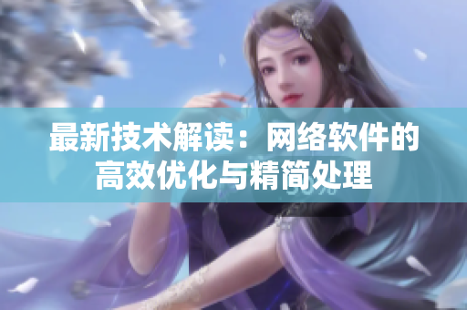 最新技术解读：网络软件的高效优化与精简处理