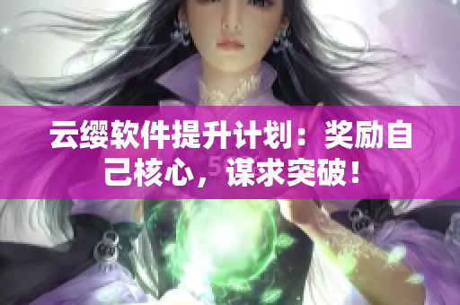 云缨软件提升计划：奖励自己核心，谋求突破！