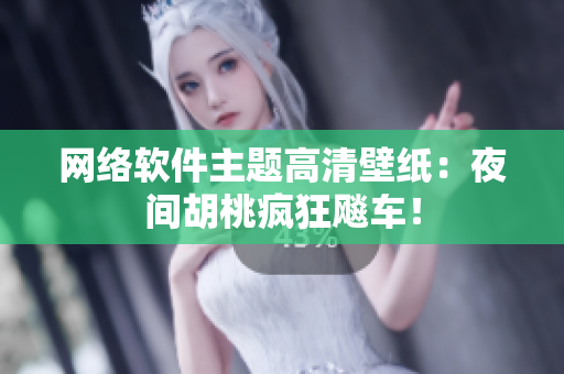网络软件主题高清壁纸：夜间胡桃疯狂飚车！