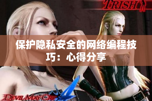 保护隐私安全的网络编程技巧：心得分享