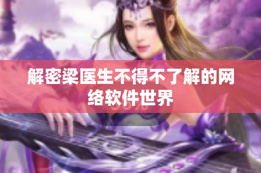 解密梁医生不得不了解的网络软件世界