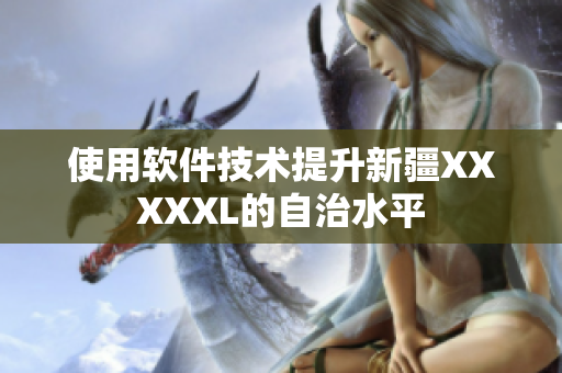 使用软件技术提升新疆XXXXXL的自治水平