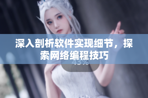 深入剖析软件实现细节，探索网络编程技巧