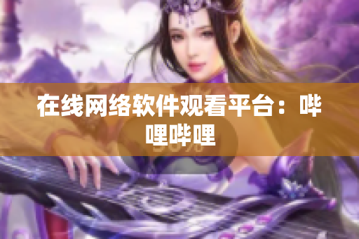 在线网络软件观看平台：哔哩哔哩