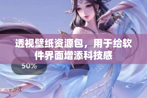 透视壁纸资源包，用于给软件界面增添科技感