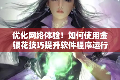 优化网络体验！如何使用金银花技巧提升软件程序运行效率