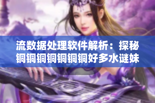 流数据处理软件解析：探秘铜铜铜铜铜铜铜好多水谜妹