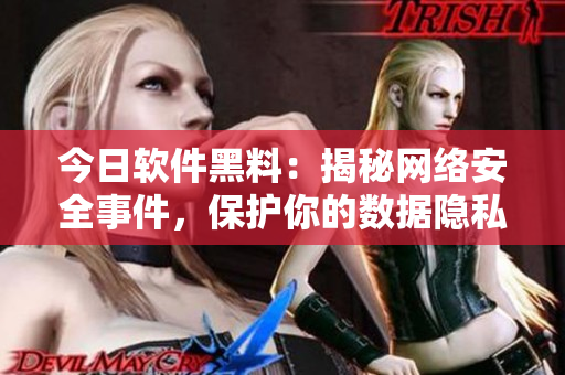今日软件黑料：揭秘网络安全事件，保护你的数据隐私