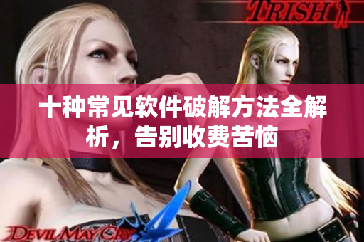 十种常见软件破解方法全解析，告别收费苦恼