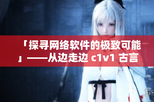 「探寻网络软件的极致可能」——从边走边 c1v1 古言中获得的启示