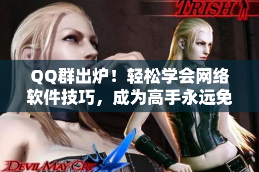 QQ群出炉！轻松学会网络软件技巧，成为高手永远免费！