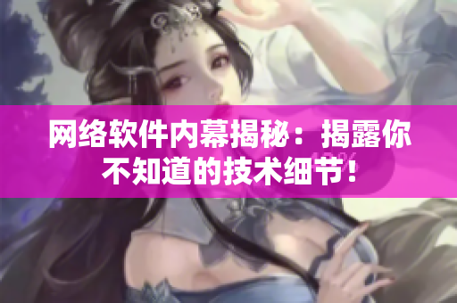 网络软件内幕揭秘：揭露你不知道的技术细节！