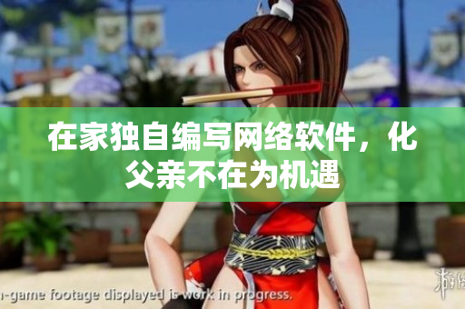 在家独自编写网络软件，化父亲不在为机遇