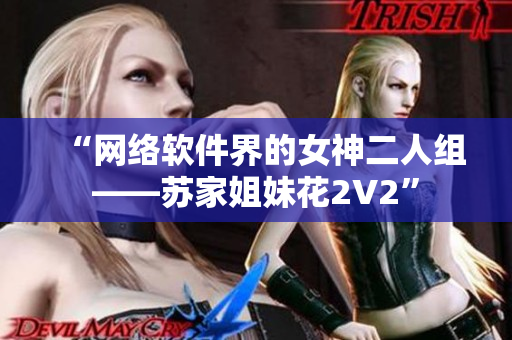 “网络软件界的女神二人组——苏家姐妹花2V2”