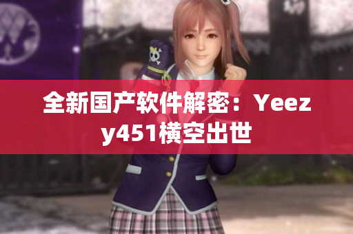 全新国产软件解密：Yeezy451横空出世