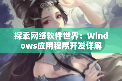 探索网络软件世界：Windows应用程序开发详解