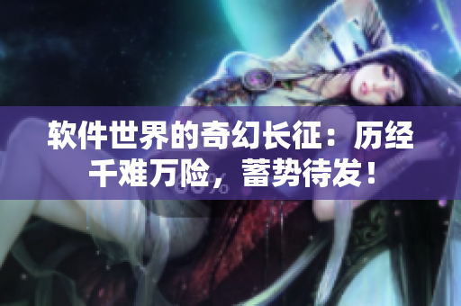 软件世界的奇幻长征：历经千难万险，蓄势待发！