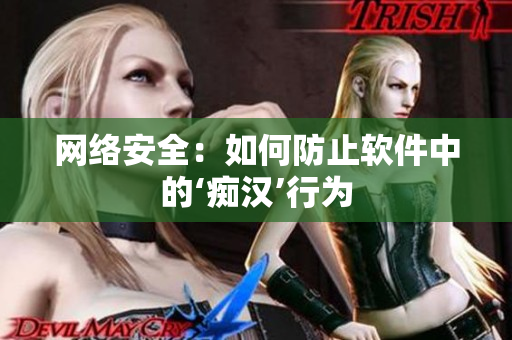网络安全：如何防止软件中的‘痴汉’行为
