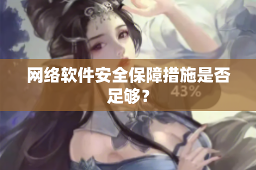 网络软件安全保障措施是否足够？