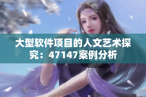 大型软件项目的人文艺术探究：47147案例分析