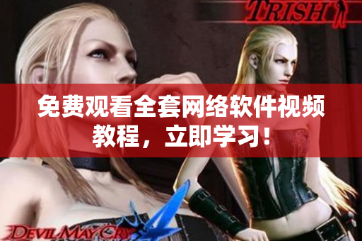 免费观看全套网络软件视频教程，立即学习！