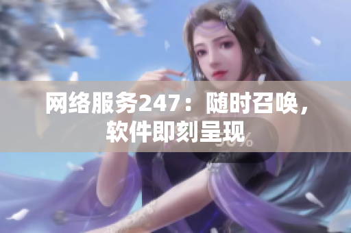 网络服务247：随时召唤，软件即刻呈现