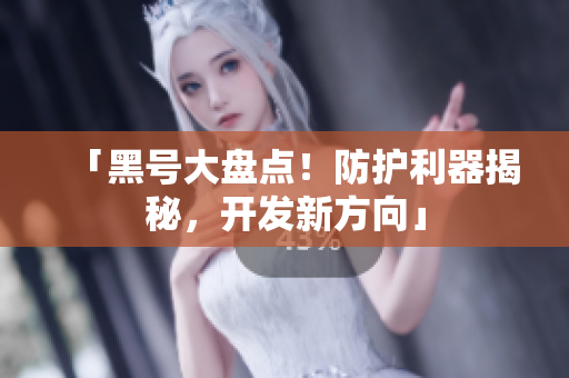 「黑号大盘点！防护利器揭秘，开发新方向」
