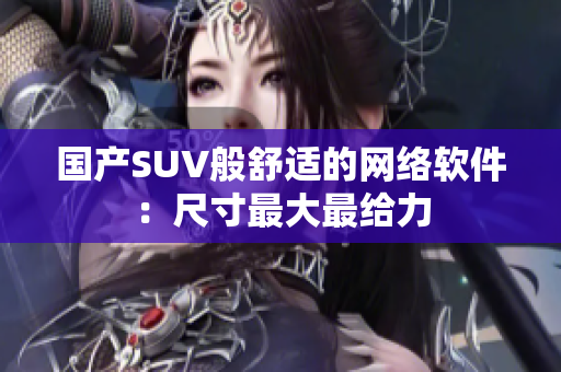 国产SUV般舒适的网络软件：尺寸最大最给力