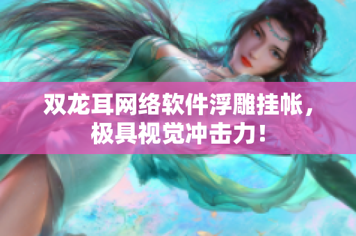 双龙耳网络软件浮雕挂帐，极具视觉冲击力！