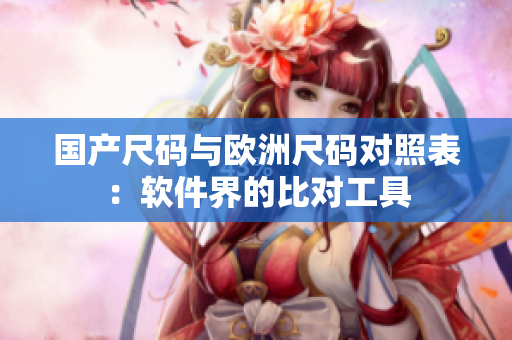 国产尺码与欧洲尺码对照表：软件界的比对工具