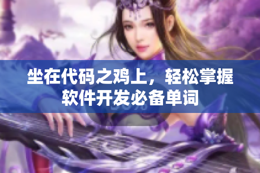 坐在代码之鸡上，轻松掌握软件开发必备单词