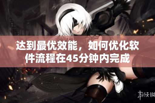 达到最优效能，如何优化软件流程在45分钟内完成