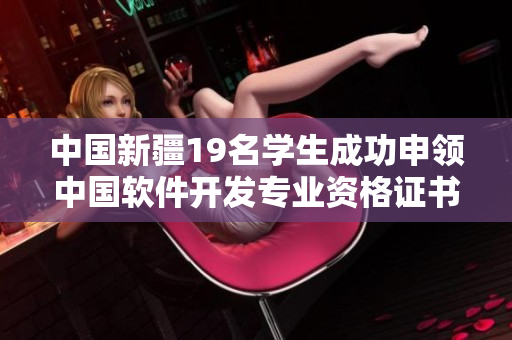 中国新疆19名学生成功申领中国软件开发专业资格证书