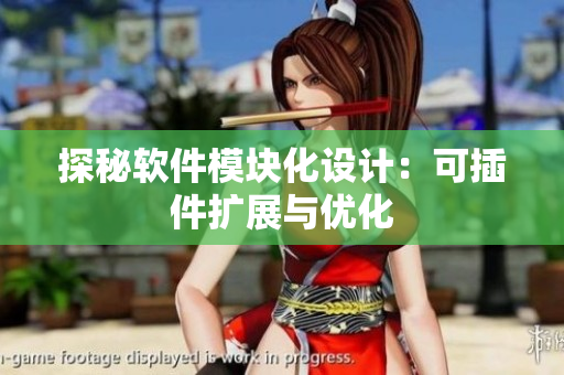 探秘软件模块化设计：可插件扩展与优化